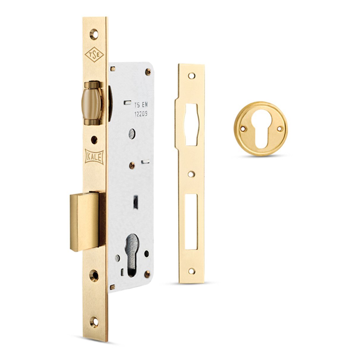 Kale 154 35 Mm Silindirli Gömme Kilit (Geniş Tip), Alüminyum Ahşap Kapılar İçin