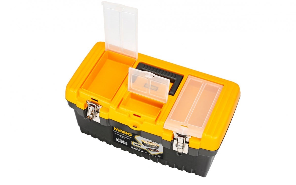 Mano MT-19 Metal Kilitli Takım Çantası MT-22 486 mm x 267 mm x 242 mm