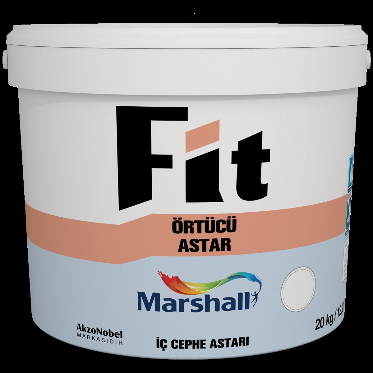 Marshall Fit Örtücü Astar İç Cephe 15 Lt 2,5 Lt