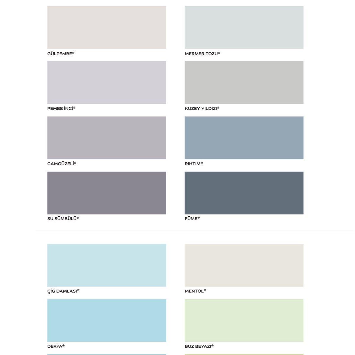 Marshall Maximum Silikonlu İpek Mat Silinebilir İç Cephe Boyası 15 Lt 