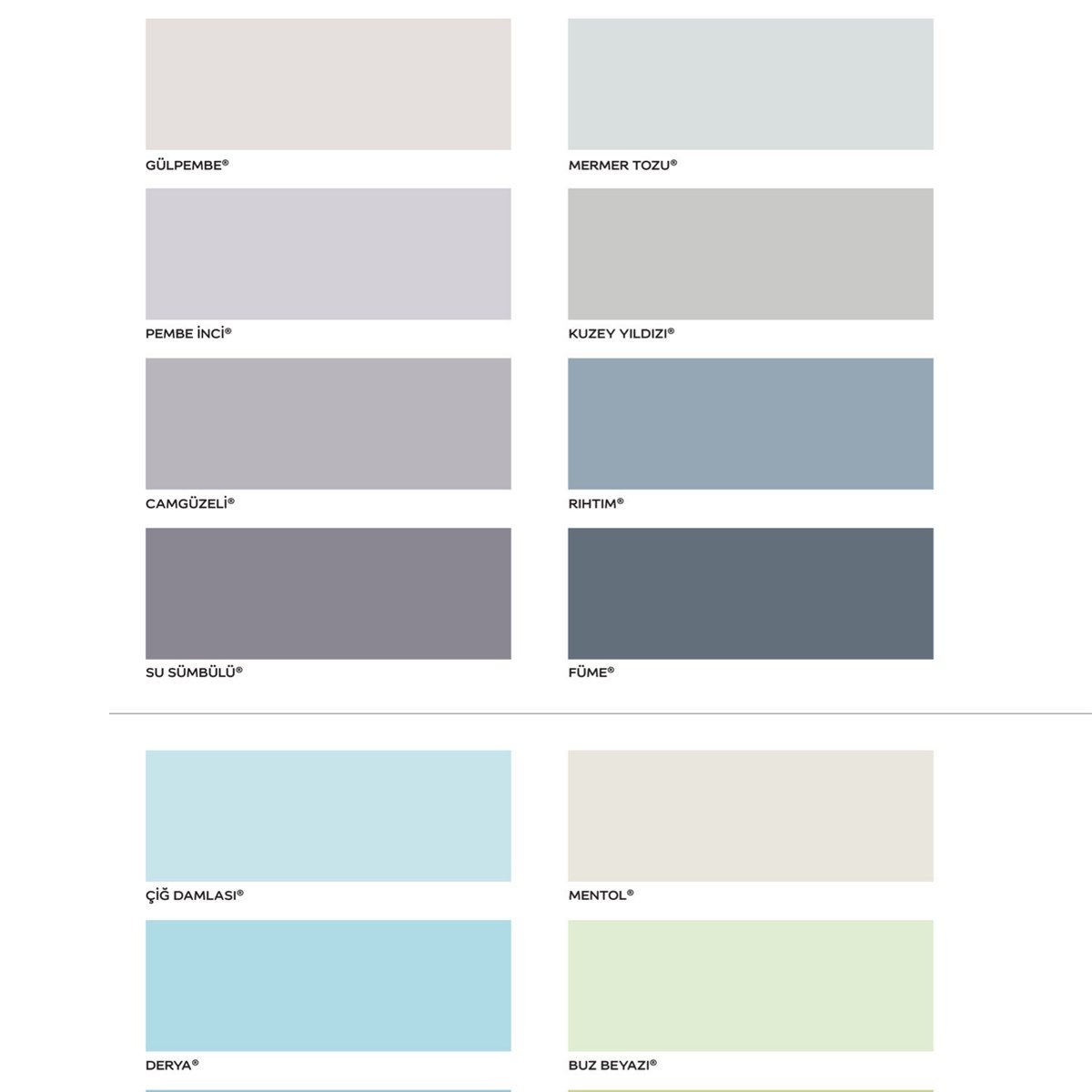 Marshall Pastel  Mat  İç Cephe Boyası