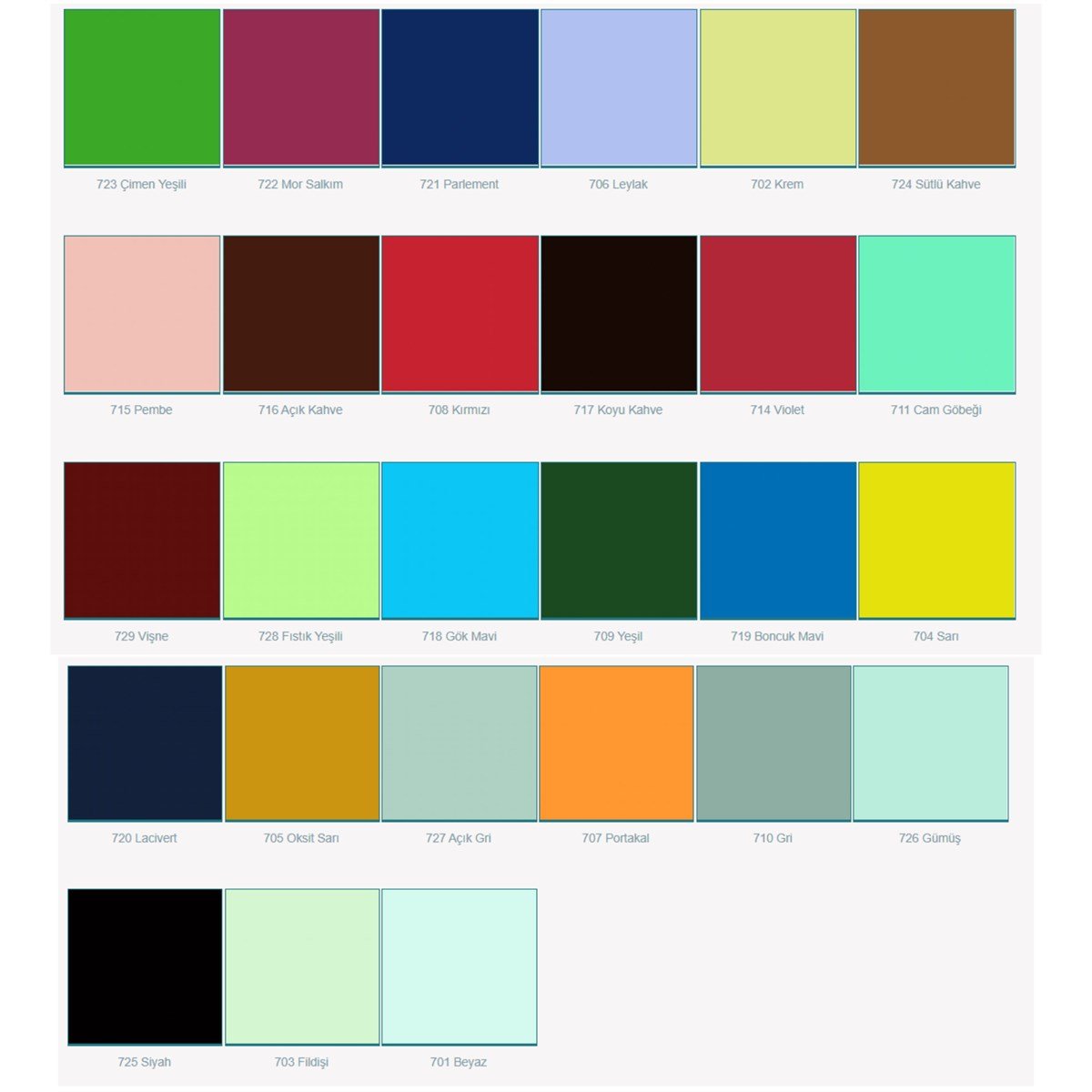 Mukavim Son Kat Su Bazlı Yağlı Boya  Çimen Yeşili 723