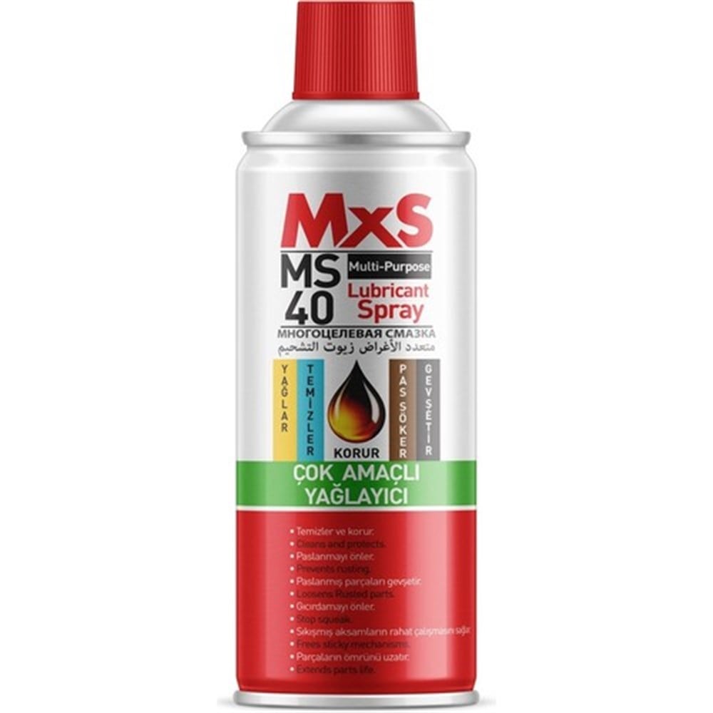 MxS Çok Amaçlı Yağlayıcı Sprey 400 Ml 1 Adet