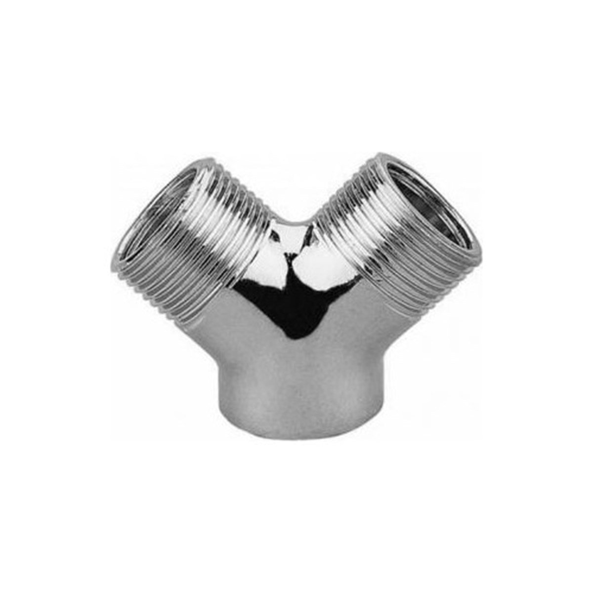 Nalburun Çamaşır Makinesi Musluk Çatalı Krom 