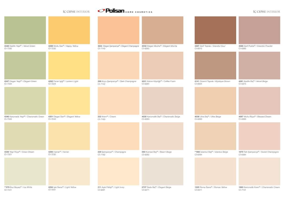 Polisan Elegans Yarı Mat İç Cephe Boyası 15 Lt