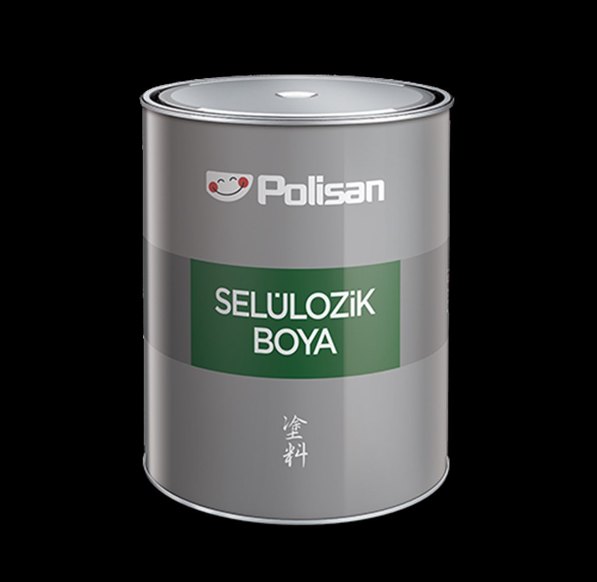 Polisan Selülozik Boya 12 Kg Beyaz Ve Mat Siyah