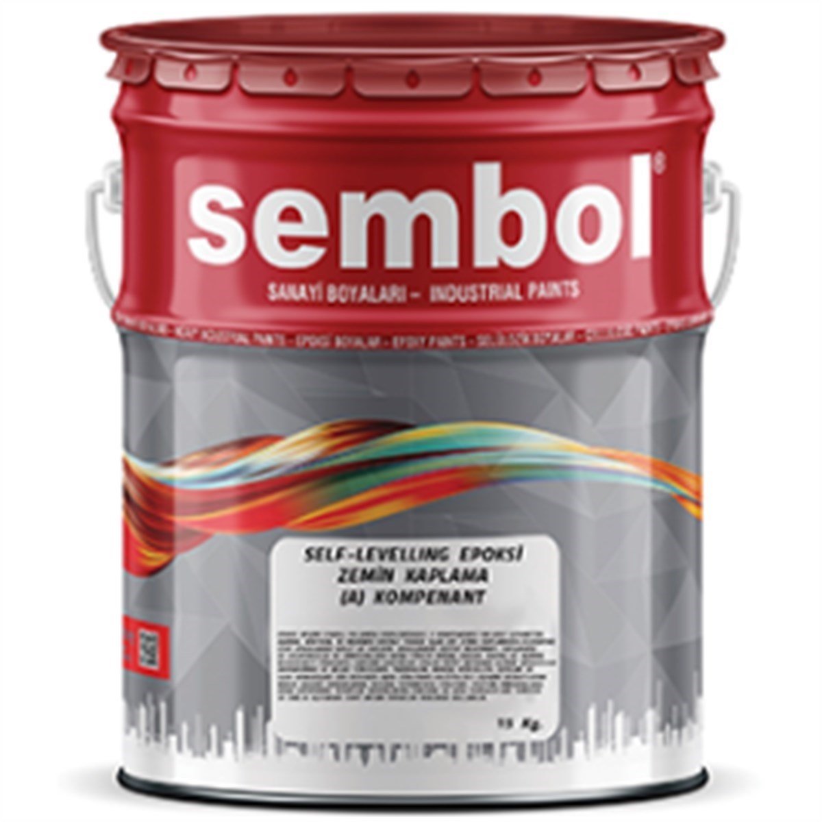 Sembol Solventli Epoksi Boya Gri 16 Kg