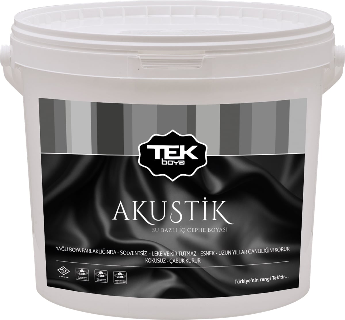 Tek Akustik Su Bazlı Parlak İç Cephe Boyası  Şampanya 429