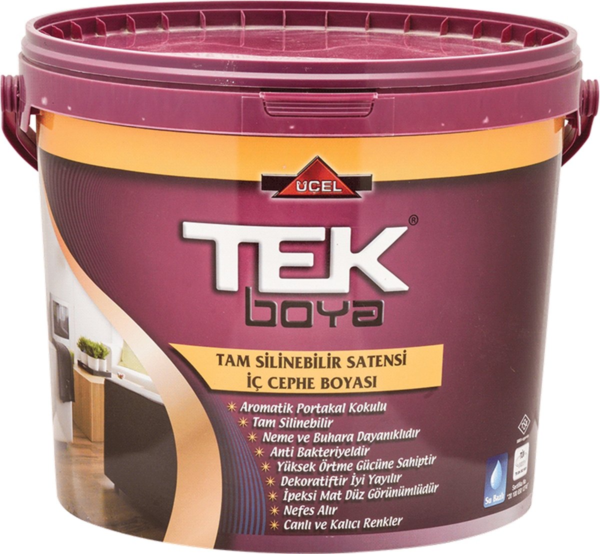 Tek Satensi İpek Mat İç Cephe Boyası  Şampanya 429