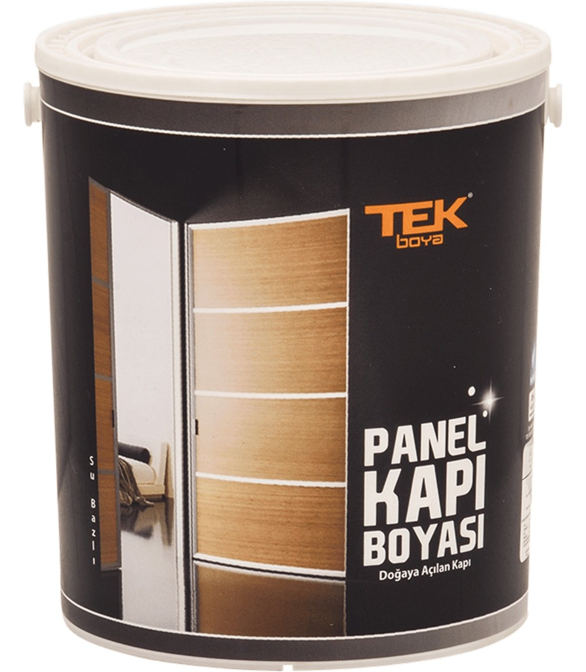 Tek Su Bazlı Panel Kapı Boyası
