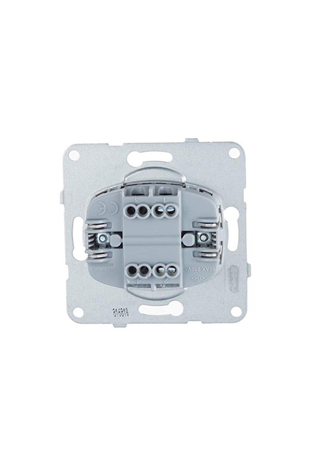 Viko Karre Anahtar Beyaz Meridian Anahtar Mekanizması + Düğme (Çerçevesiz)1 Adet