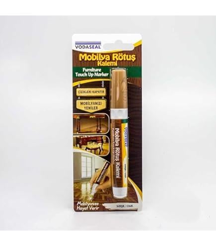 Vodaseal Mobilya İçin Rötuş Seti 1+1 Meşe Rengi Rötuş Kalemi 