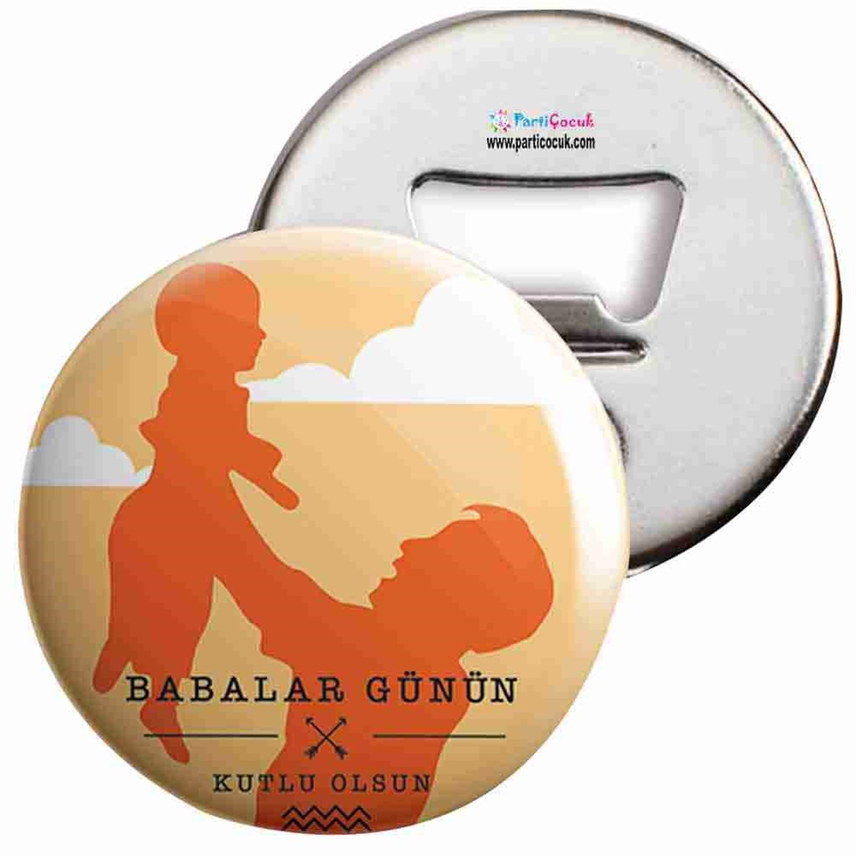 Açacaklı Buzdolabı Magneti Babalar Günü 13 Parti Çocuk  