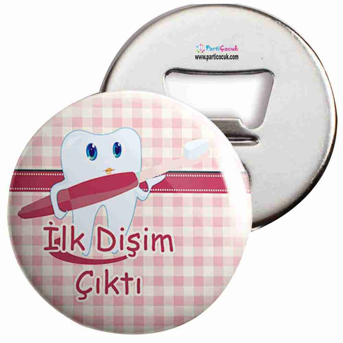 Açacaklı Buzdolabı Magneti Diş Buğdayı 10 Parti Çocuk   