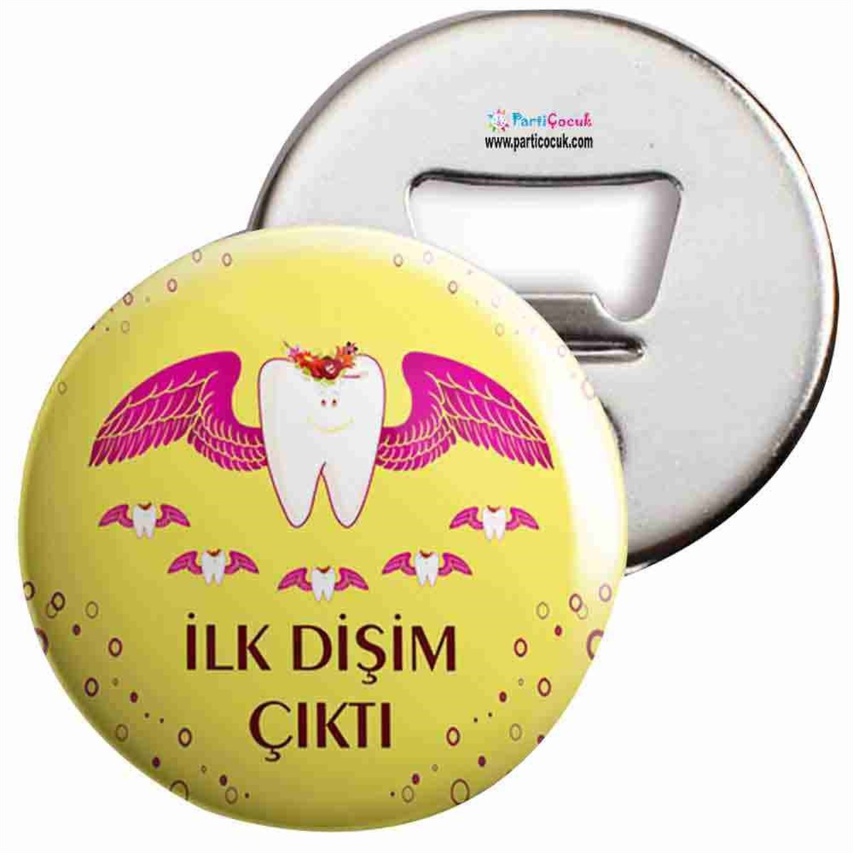 Açacaklı Buzdolabı Magneti Diş Buğdayı 5 Parti Çocuk   
