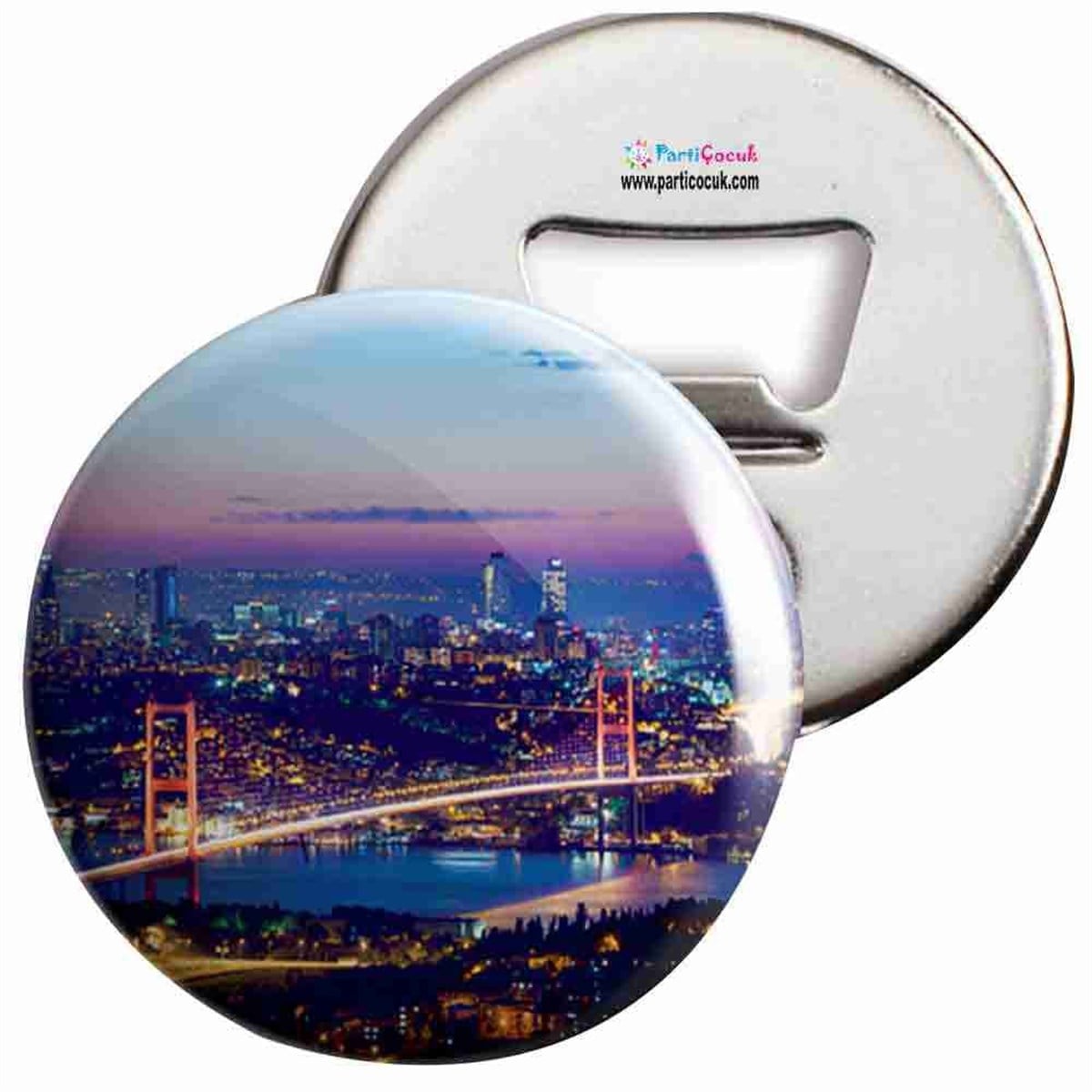 Açacaklı Buzdolabı Magneti İstanbul Manzara 2 Parti Çocuk  