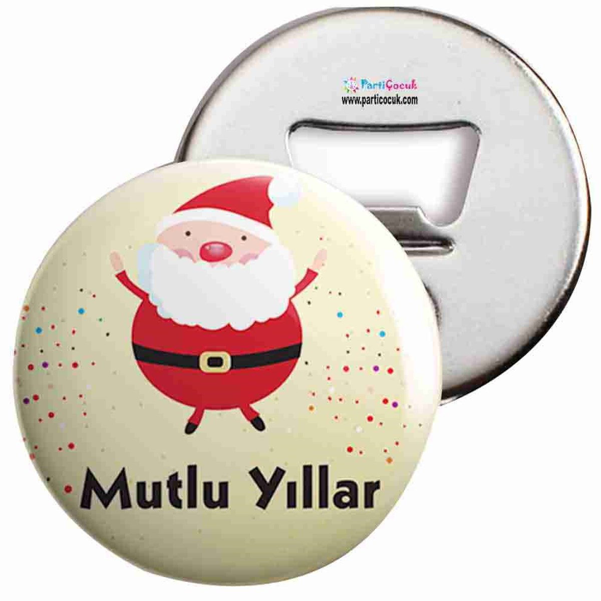 Açacaklı Buzdolabı Magneti Yılbaşı 12 Parti Çocuk  