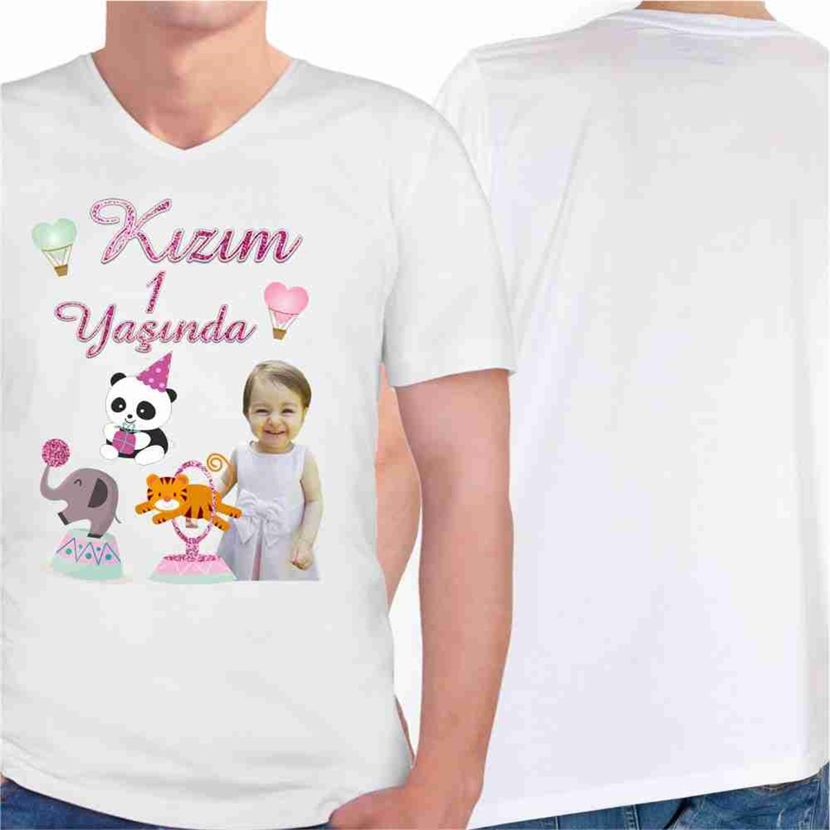 Anne Baba Tişört Baskı  