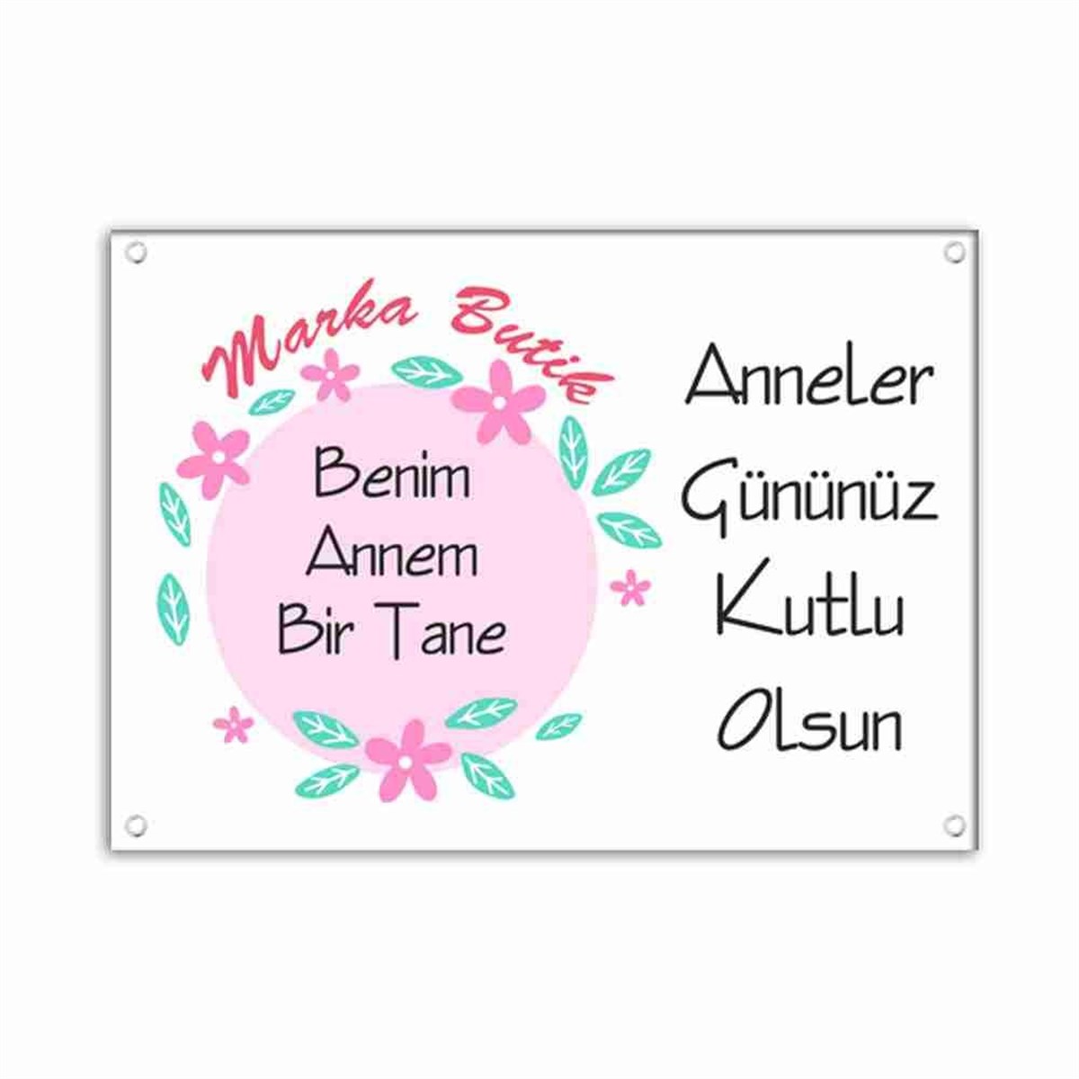 Anneler Günü  Karşılama Afiş 