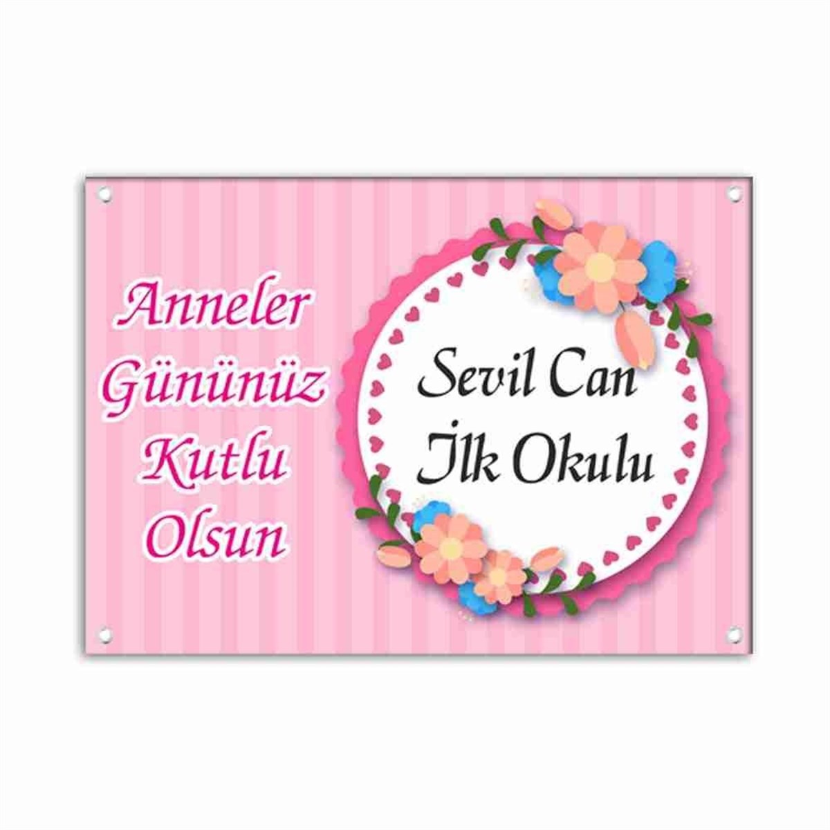 Anneye Hediye Temalı Afiş 