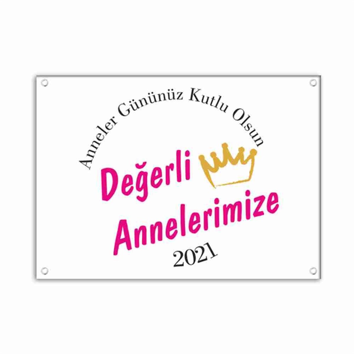 Anneye Hediyelik Parti Afiş 
