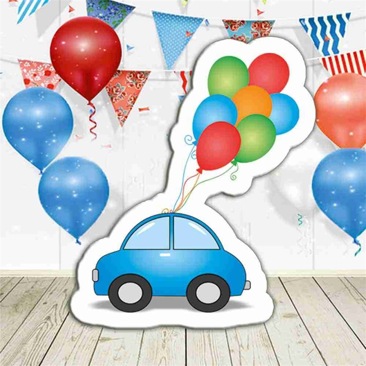 Araba Şekilli  Figür Pano 