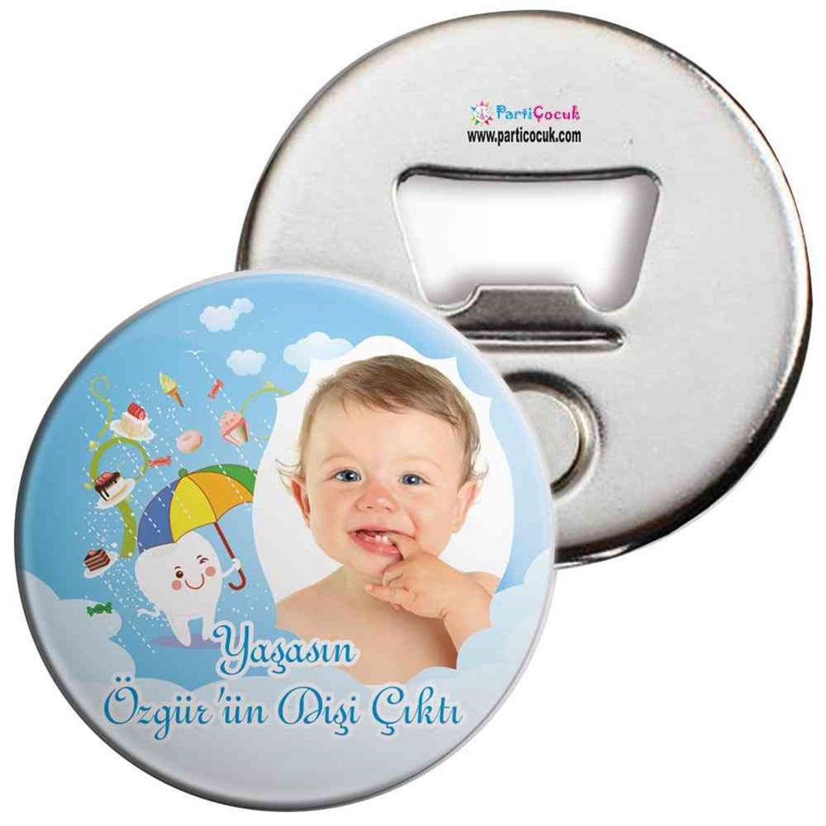 Diş Buğdayı Şemsiyeli Açacaklı Magnet 