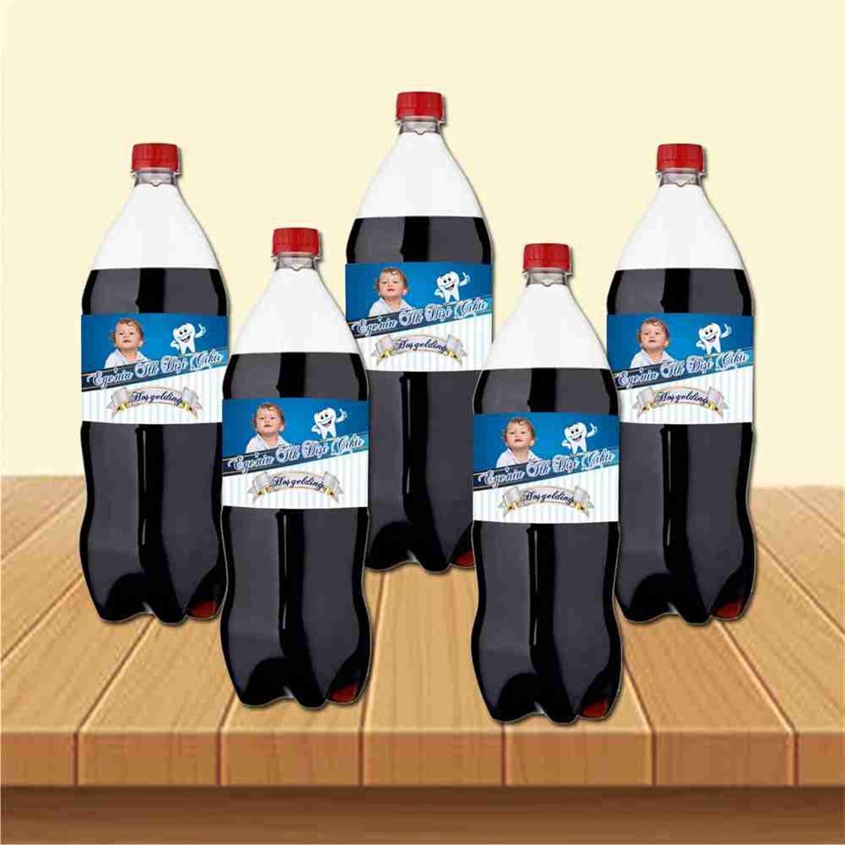 Diş Buğdayı Tatlı Diş Temalı Cola Şisesi Bandı 