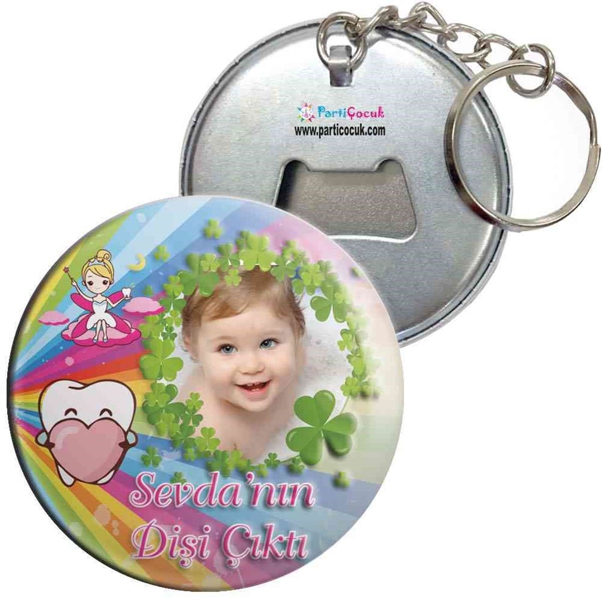 Diş Partisi Şanslı Yonca First Teeth Seti Anahtarlı Açacak 