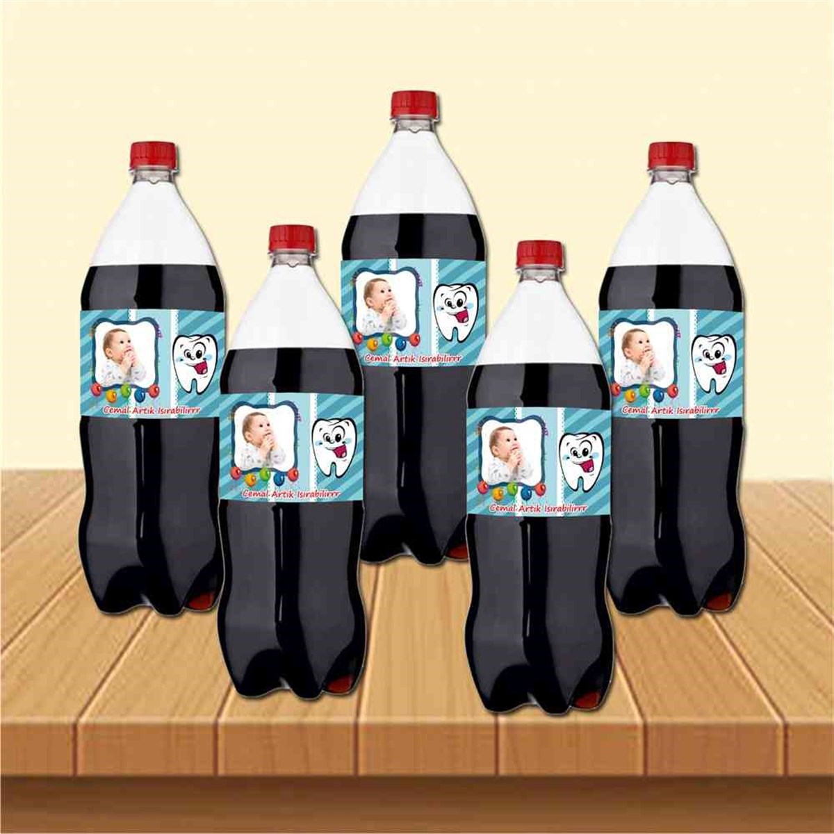 Diş Partisi Uçan Diş Perili Cola Şisesi Bandı 