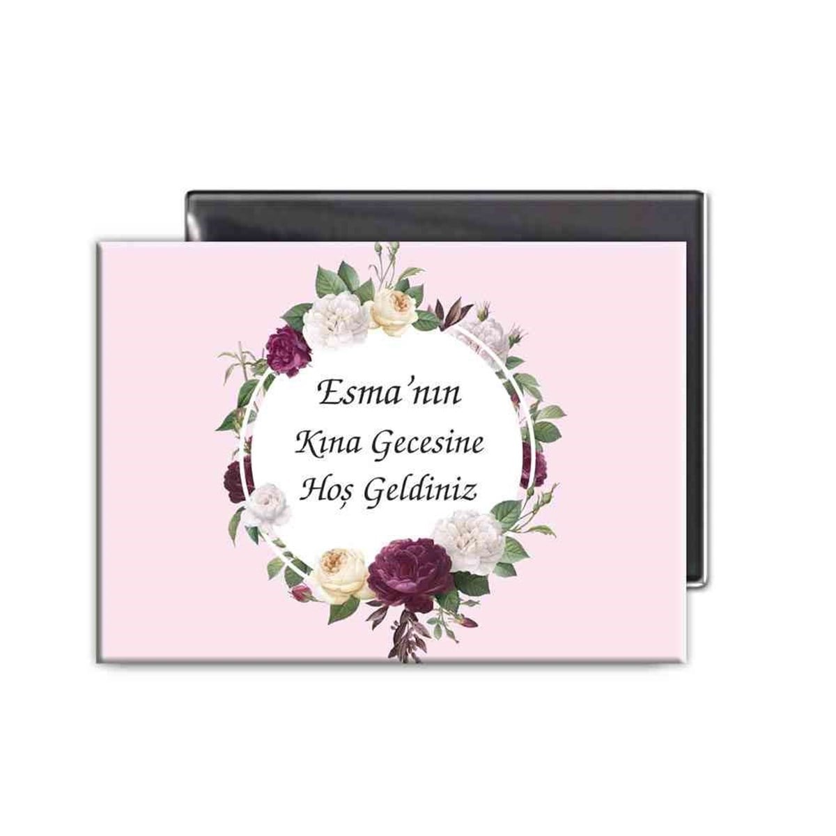 Evde Kına Süsleme Magnet 