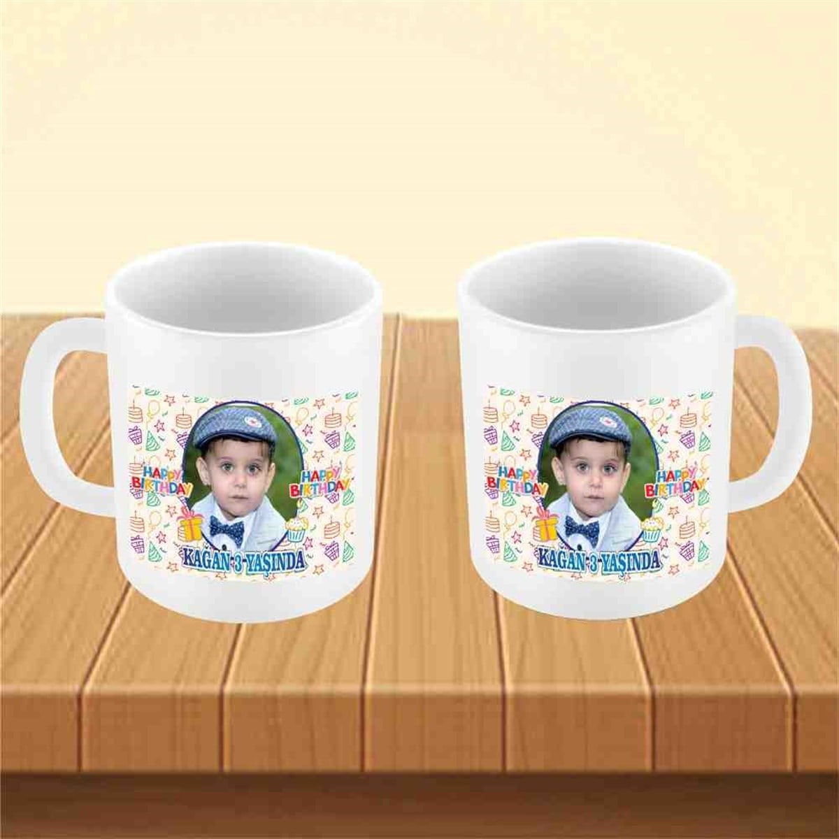 Hediye Paketi Konsept Kupa Bardak Mug  