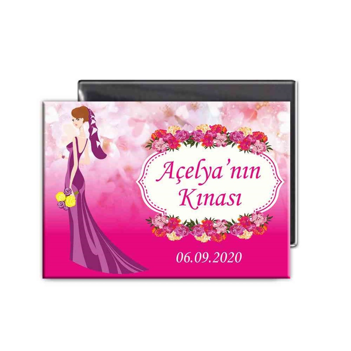 Kına Gecesi Hatıra Magnet 