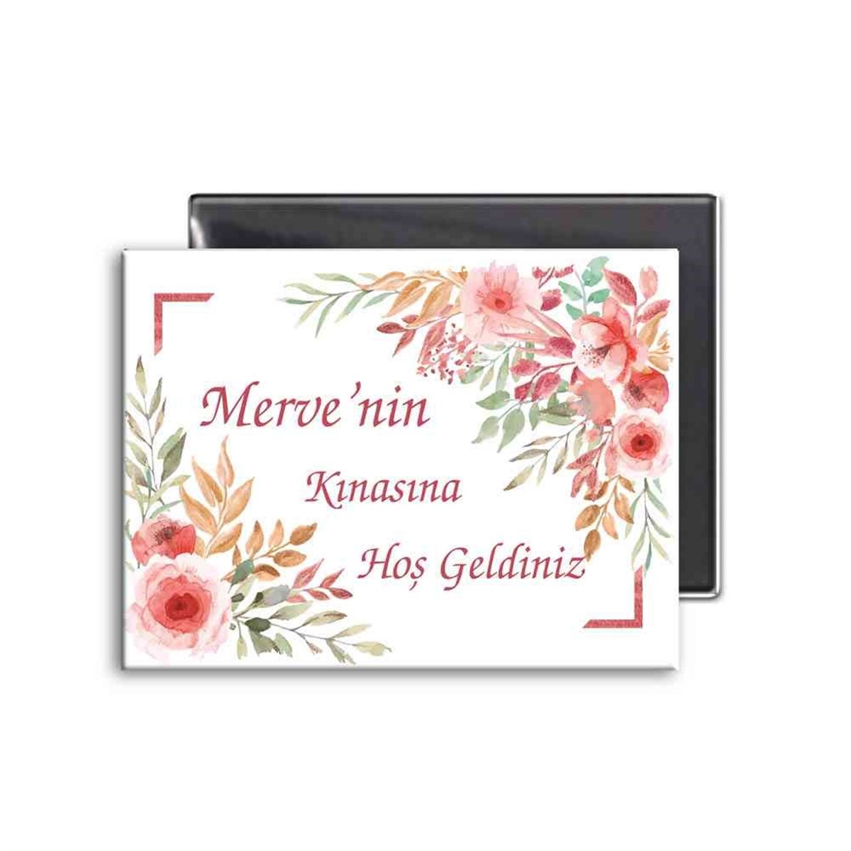 Kına Hatırası Hediyelik Magnet 