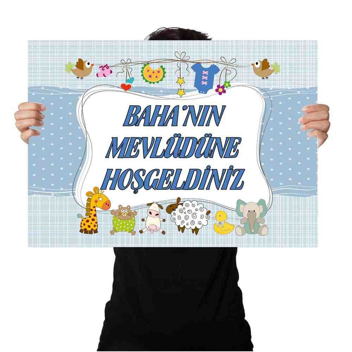 Mevlüt Sevimli Hayvan Konsepti Afiş 