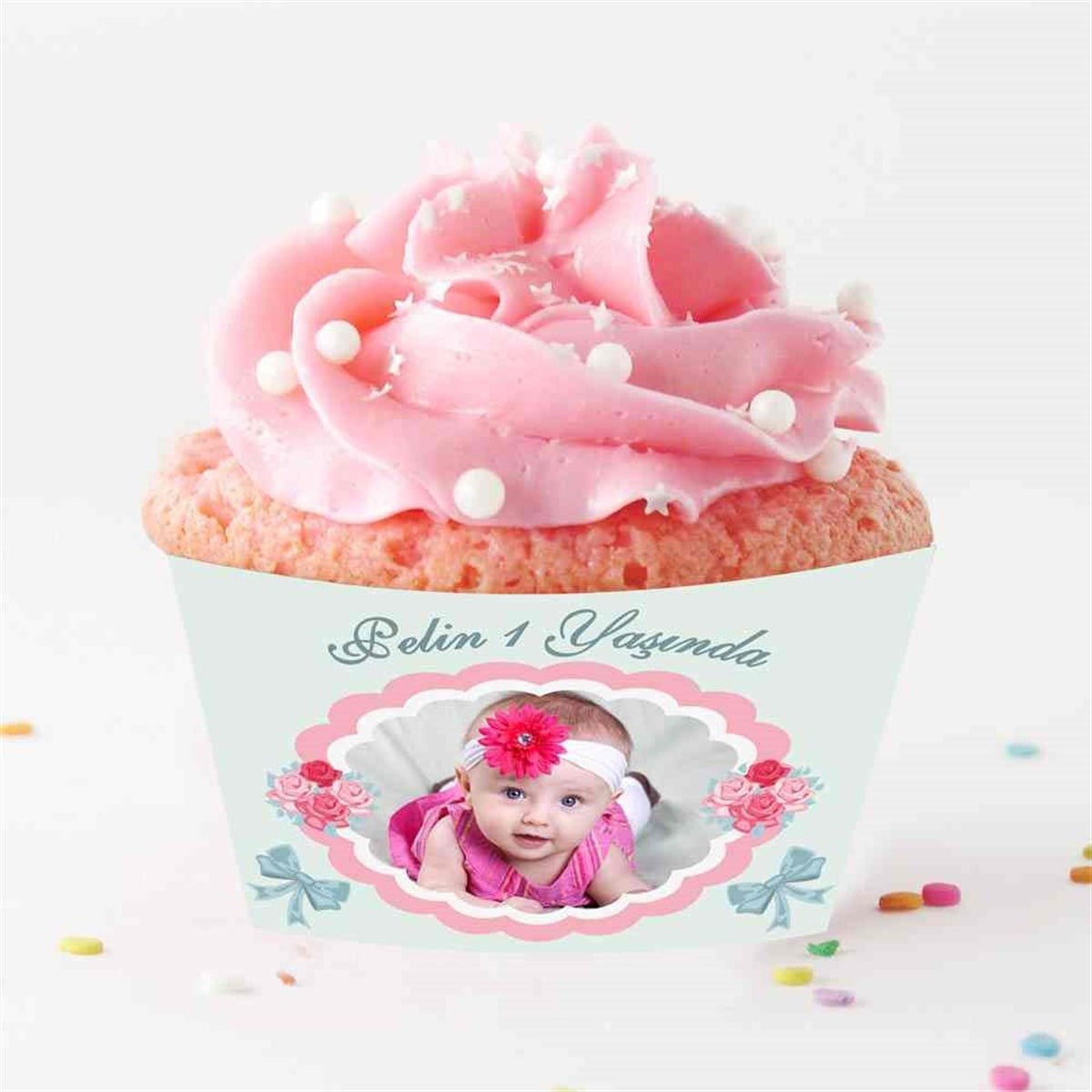 Mint Bahar Cupcake Sargısı  