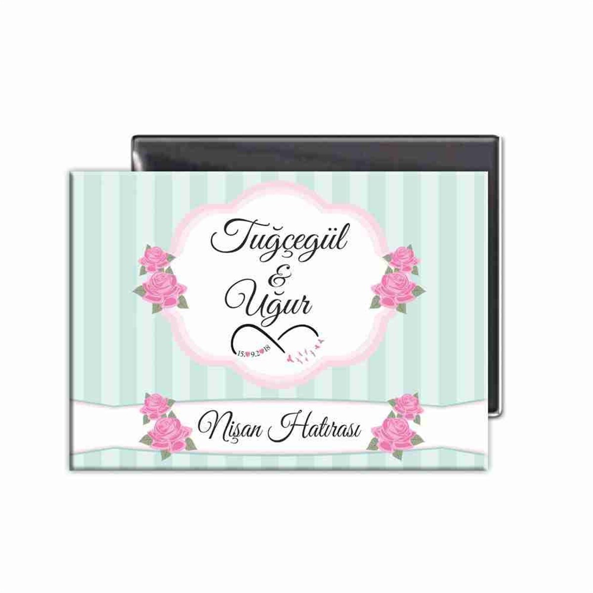 Nişan Temalı Magnet Baskı 