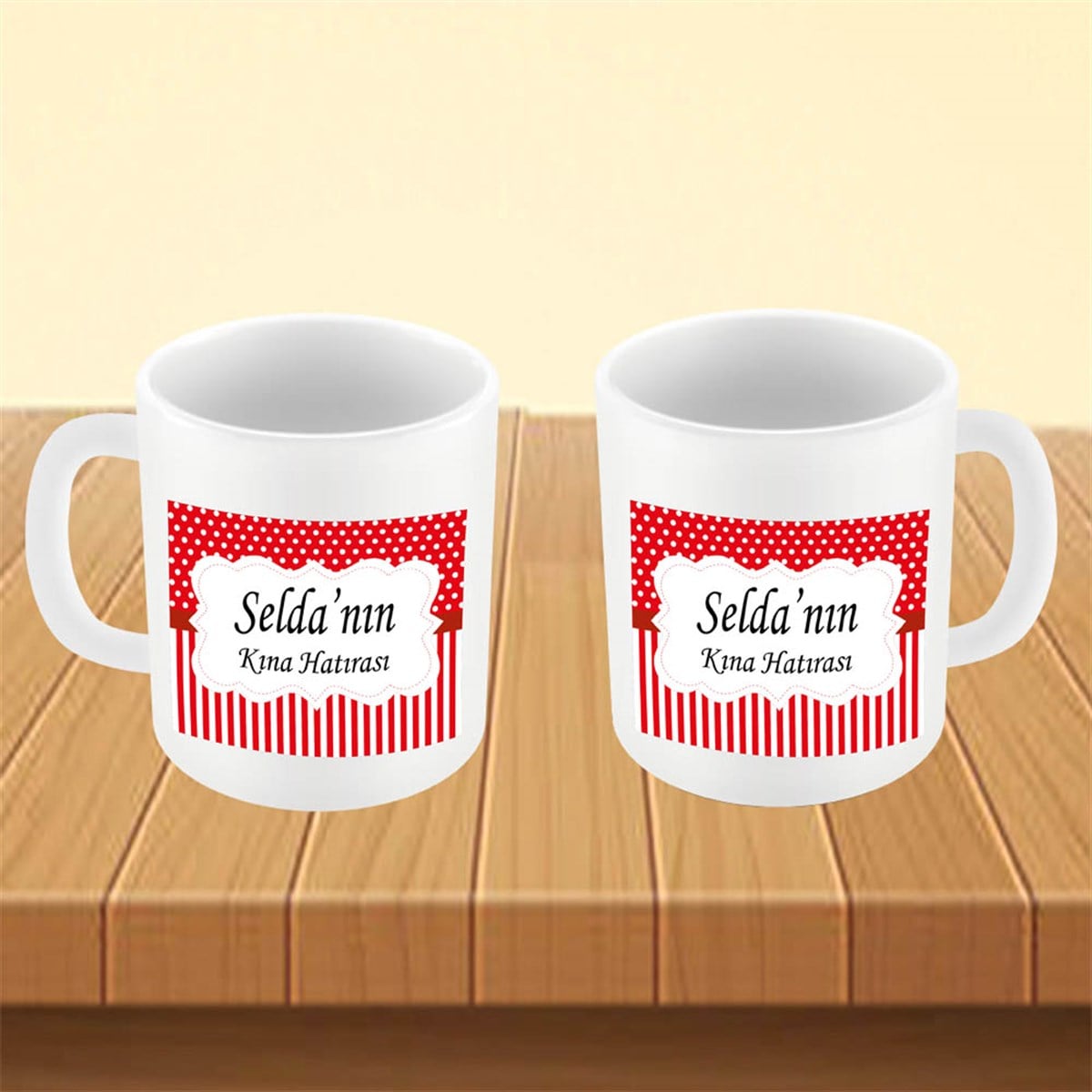 Parti Malzemesi Kına Hediyelik Mug Bardak 