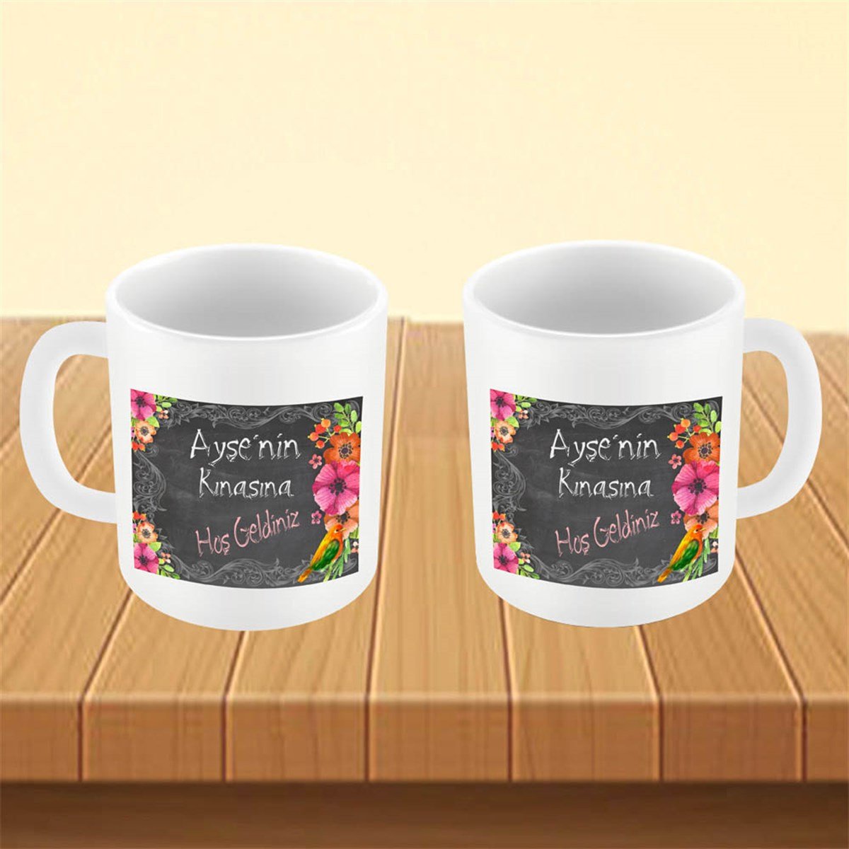 Parti Ürünleri Kına Hediyelik Mug Bardak 