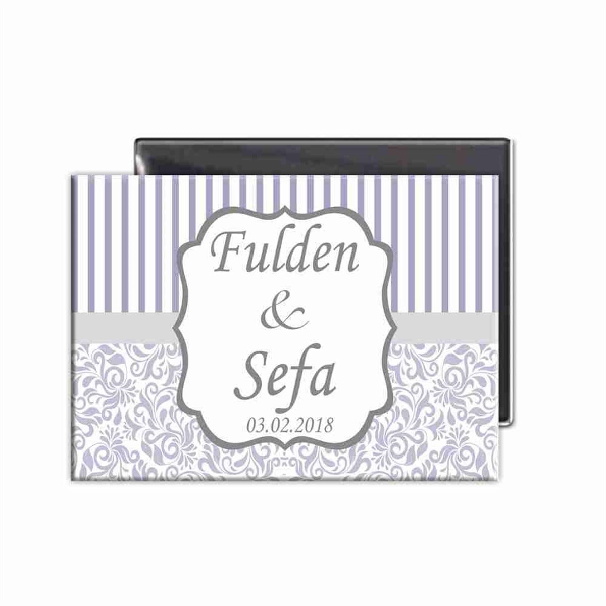 Sade Nişan Hatırası Magnet 