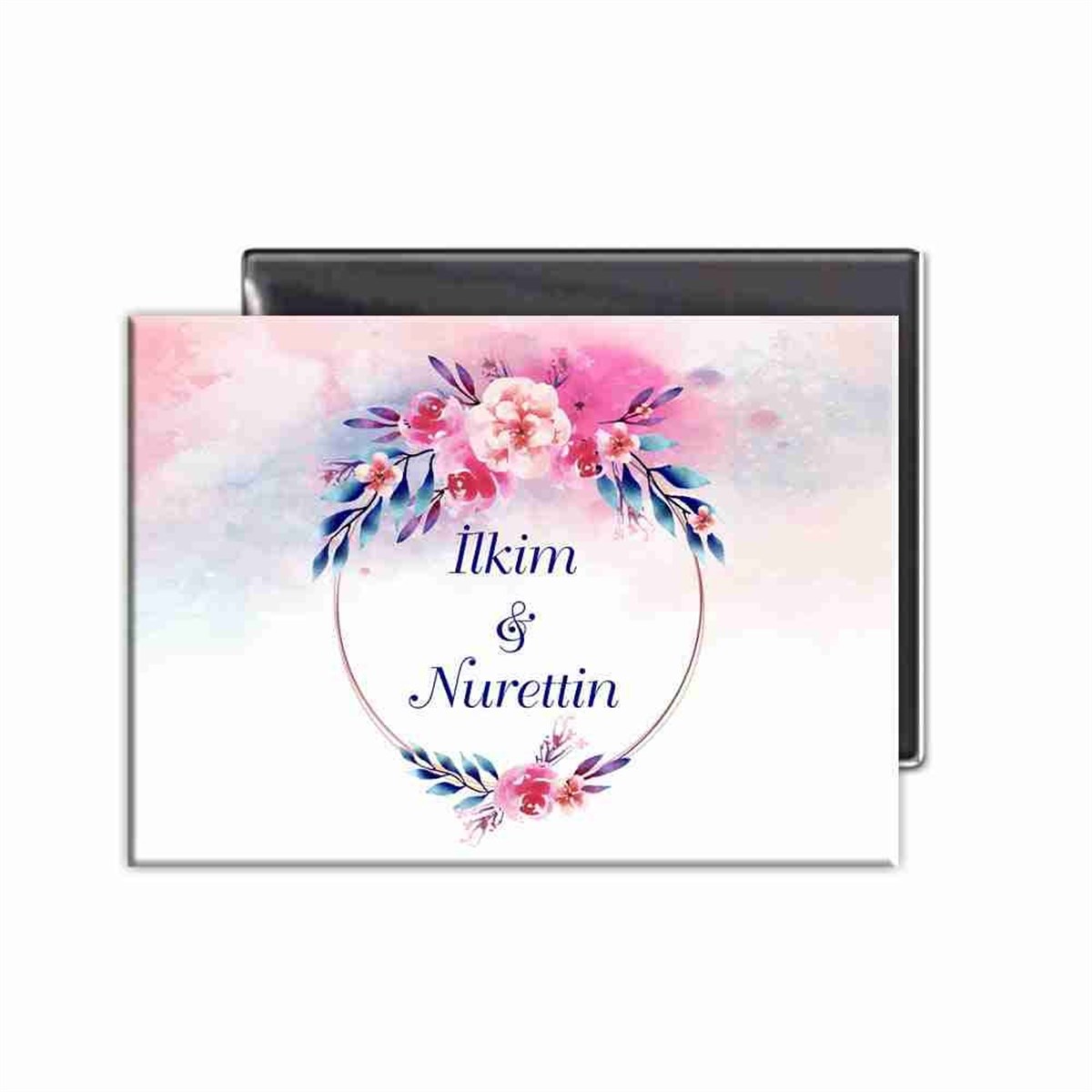 Sade Renk Nişan Magnet 