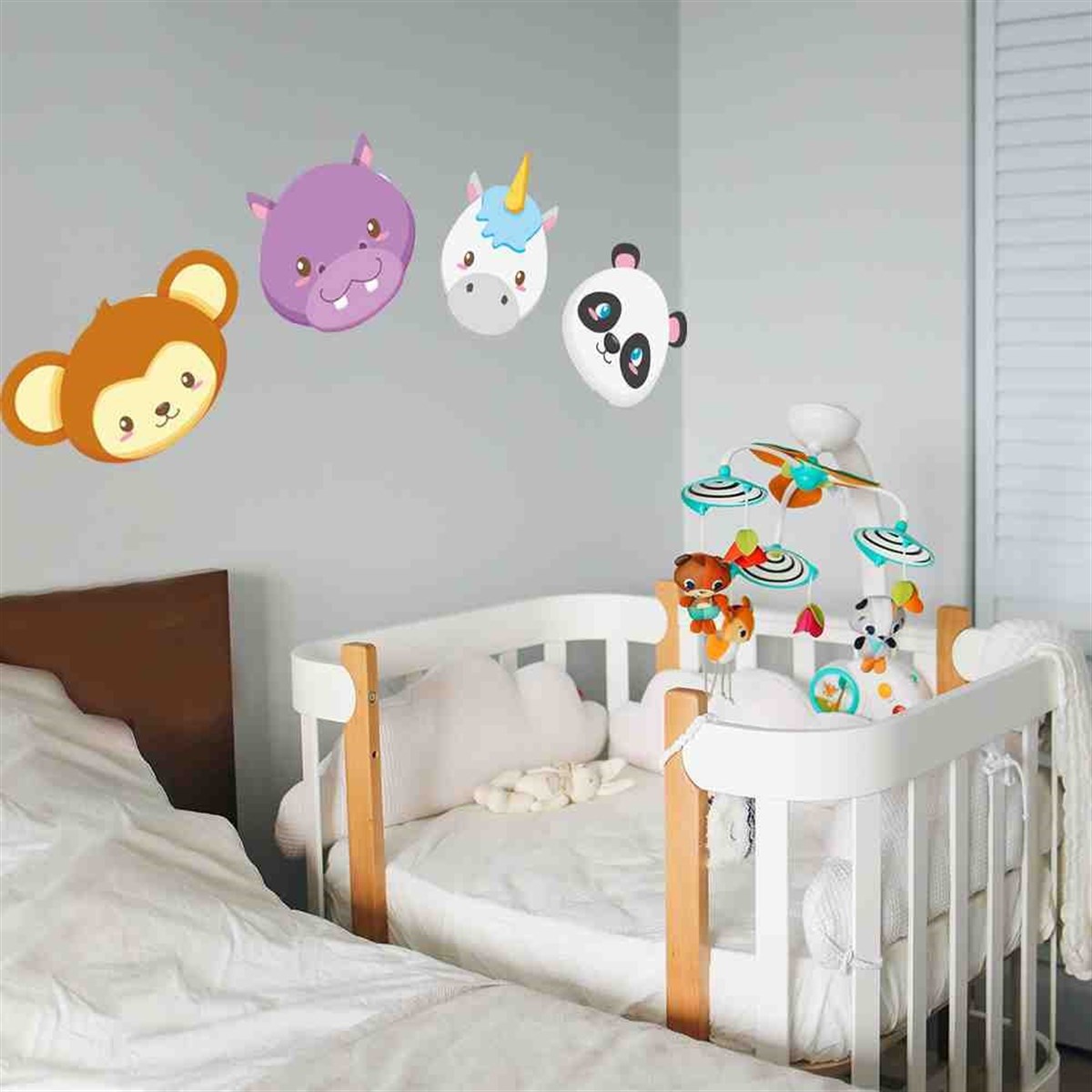 Sevimli Orman Hayvanları Sticker 