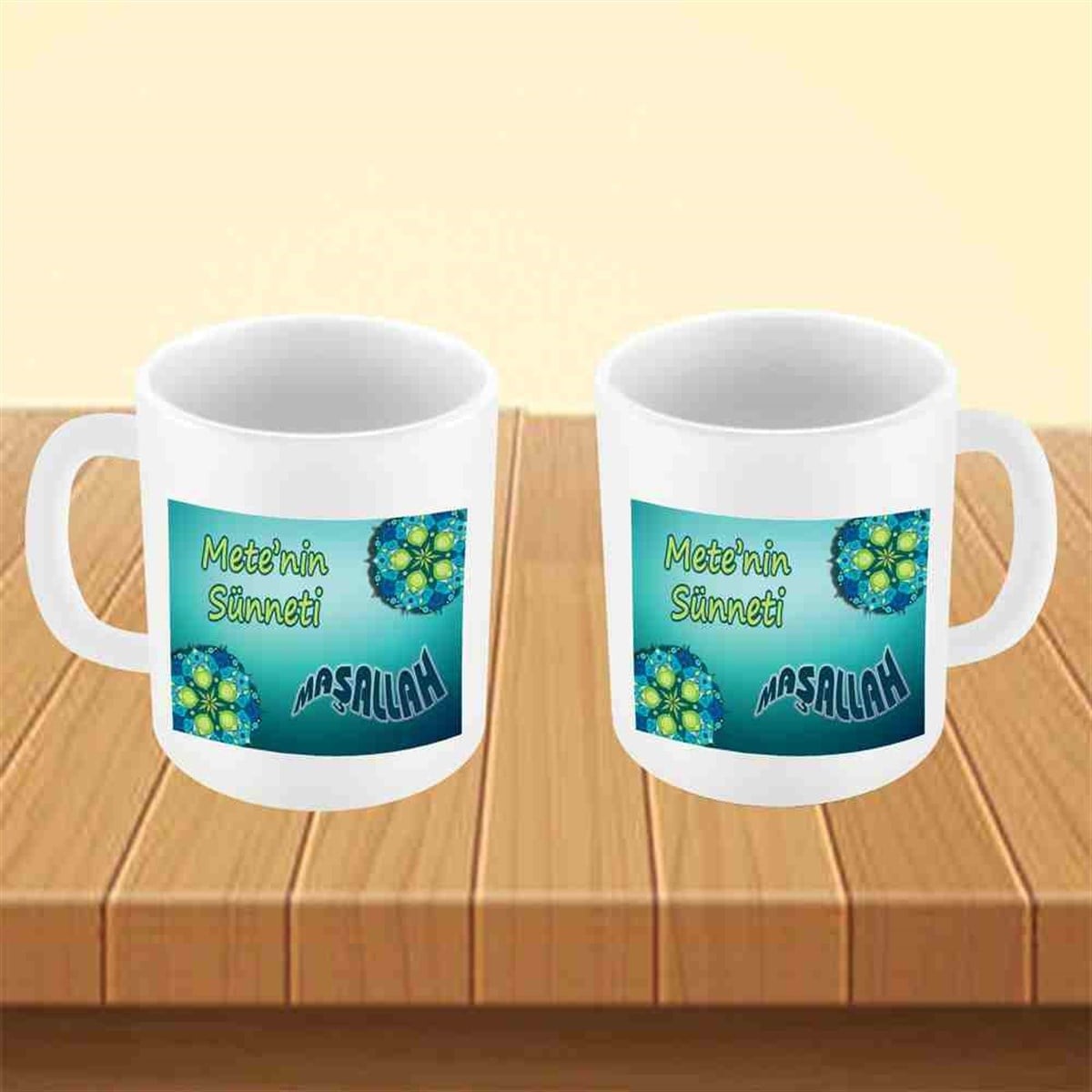 Sünnet Otantik Model Parti Malzemeleri Kupa Bardak Mug 