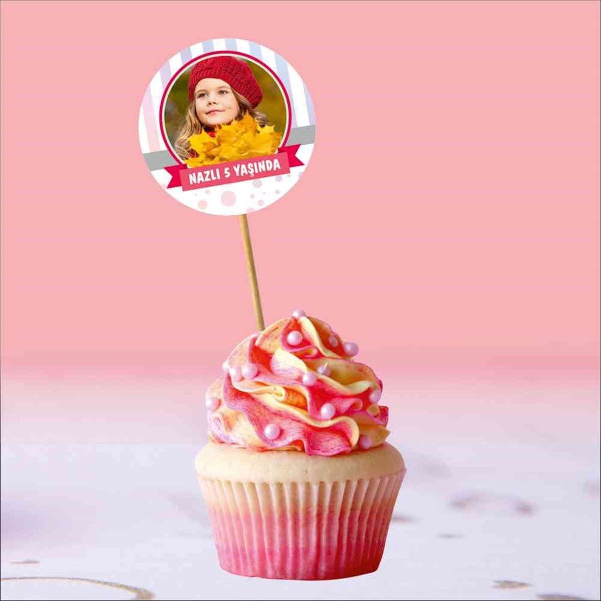 Susam Sokagı Konsept Kürdan Cupcake 
