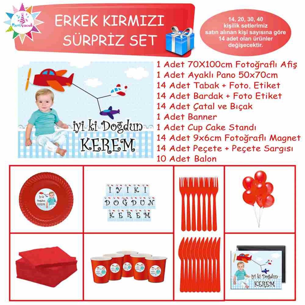 Uçak Konsept Süpriz Set 