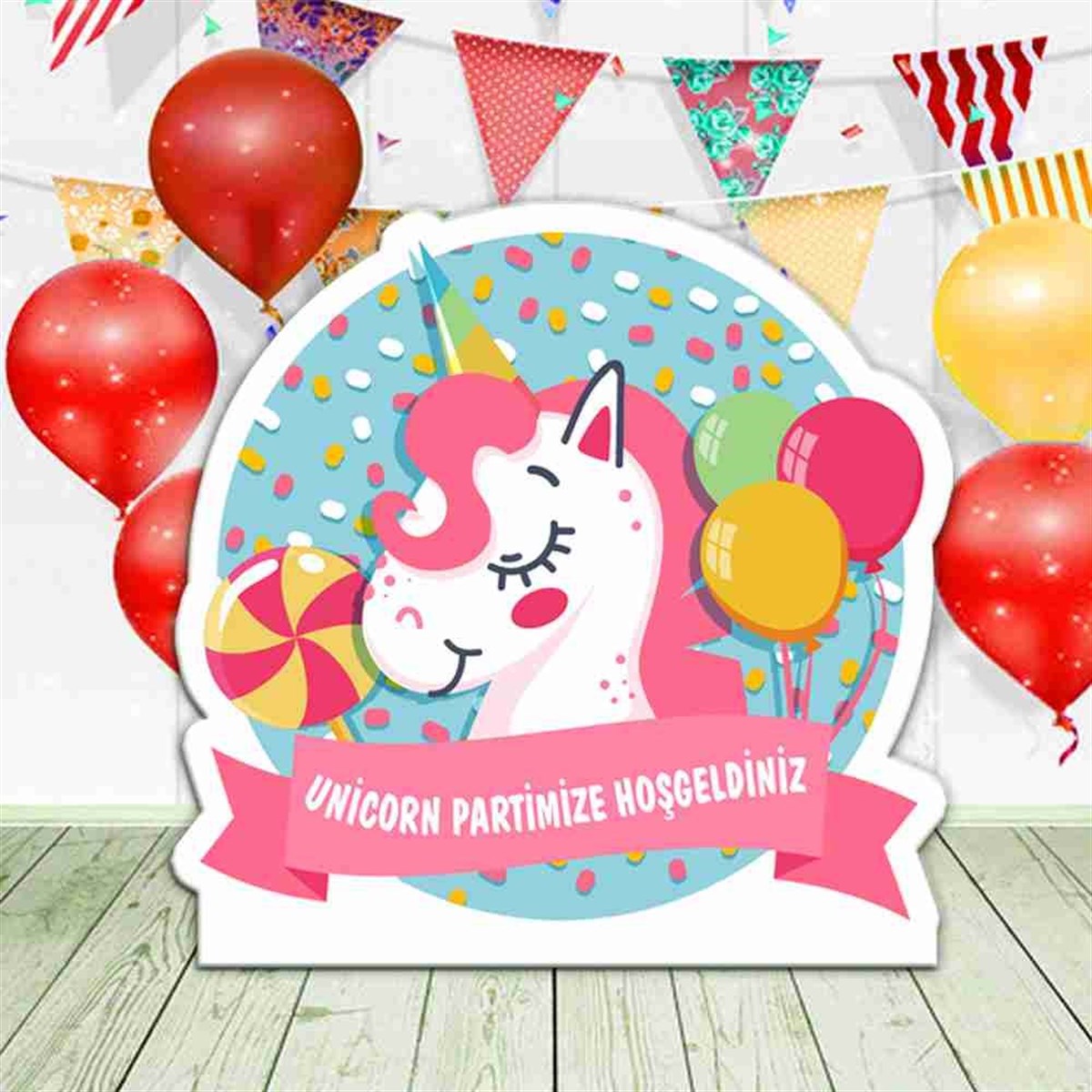 Unicorn Kapı Süsleme Pano 