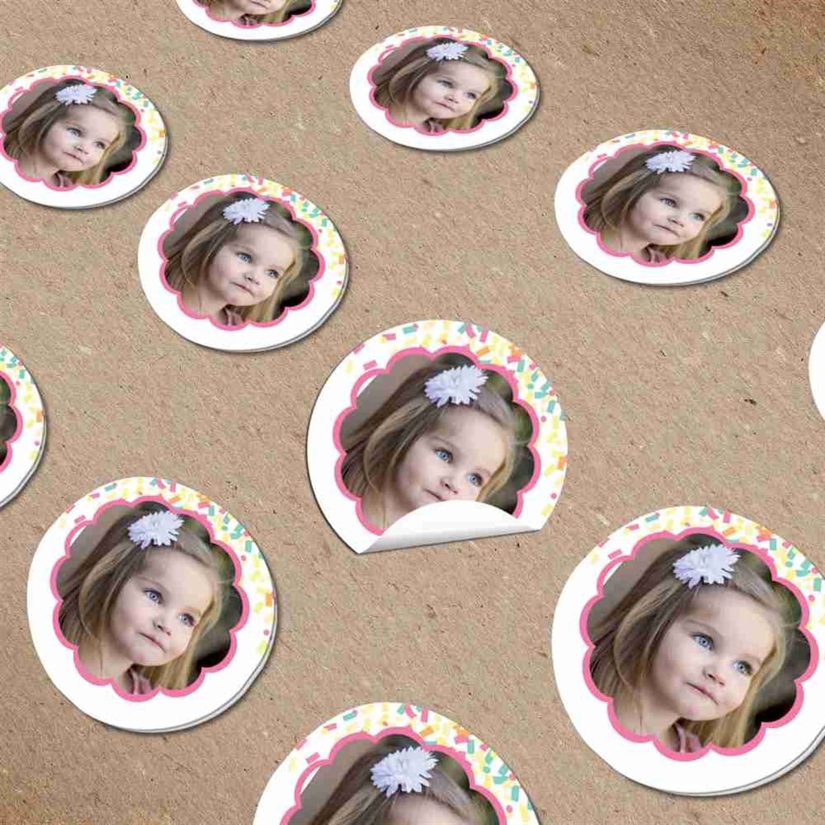 Unicorn Kişiye Özel Sticker 30 Adet 