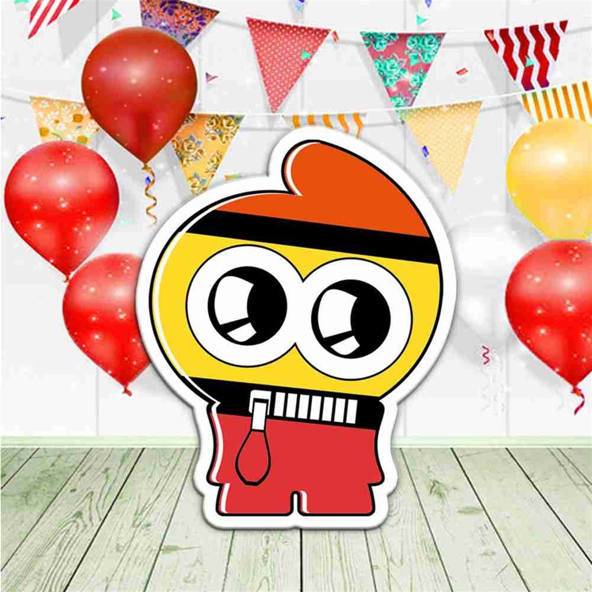 Uzaylı Emoji Şekilli Pano 