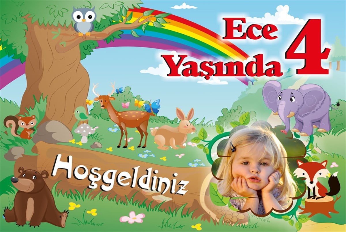 Yaş Günü Partisi Afiş 