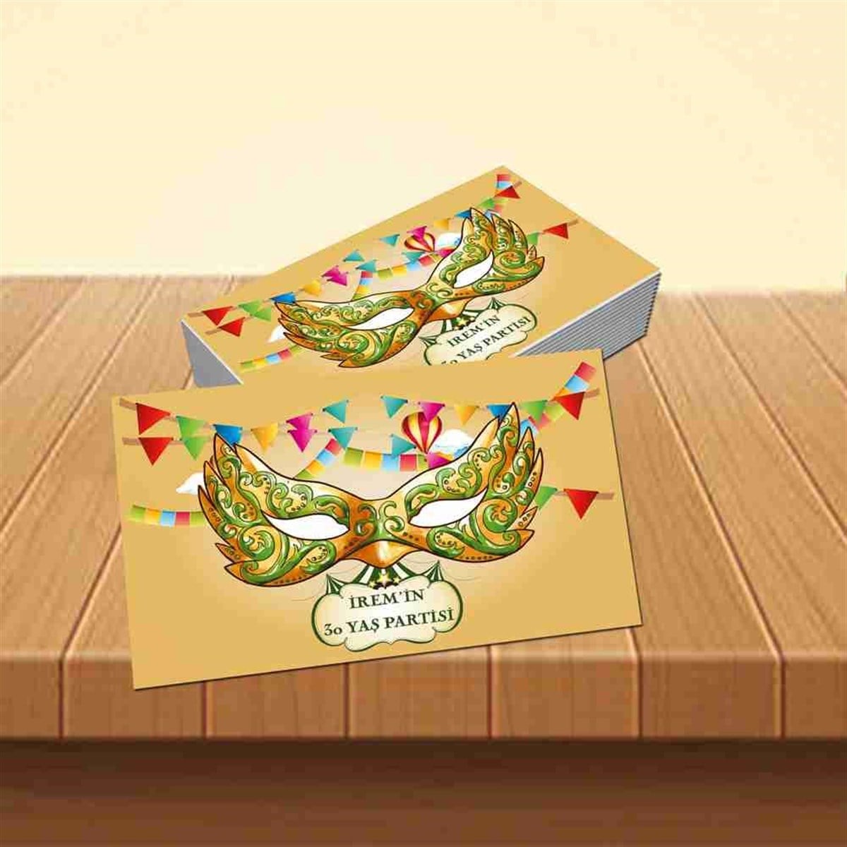 Yetişkin Doğum Günü Karnaval Konsepti Buzdolabı Magnet 